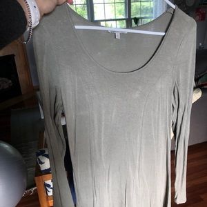 Long sleeve flowy dress